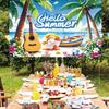 Lifebuoy Hello Summer Beach Backdrop Tropical Theme Party Hanging Banner  Photo Booth