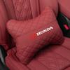 JIB3  Car Seat Headrest Neck Pillow Waist Cushion Accessories For Honda Civic Fit Accord City Vezel CR-V S660 Odyssey HR-V Insight