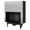 Steel Fireplace KRATKI NADIA 12 kW Ø 200 Lift-up Black Thermotec