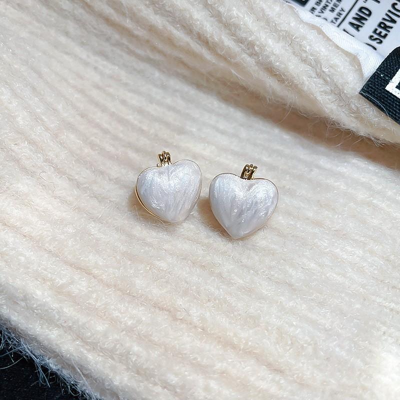 Love Geometric Earrings, Simple Flower Earrings, Fashionable Temperament Earrings, High-end Sense Earrings, Gifts