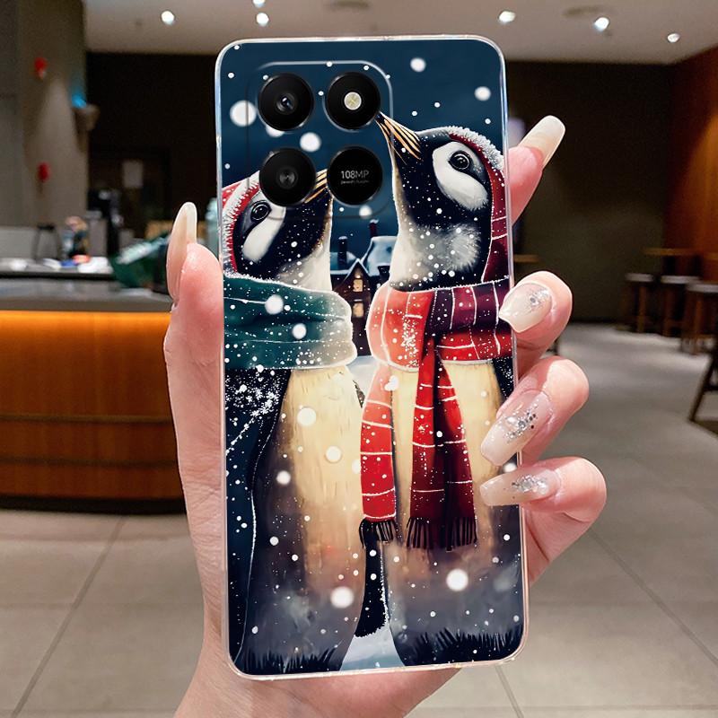 For Honor X7D Honor 400 Smart 4G 5G Luxury Dragon Cute Cool Boys Girls Soft silicone Phone Case Back Cover Transparent TPU Shell