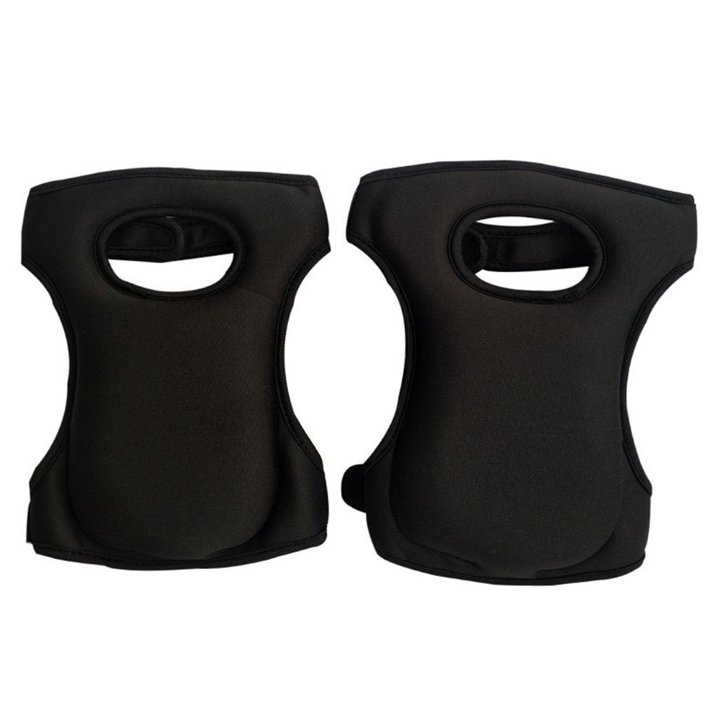 

LMETJMA 2 Pcs Garden Knee Pads Layer Dual Gel-Foam Flooring Knee Pads for Gardening Comfortable Kneeling Cushion For Housework чёрный