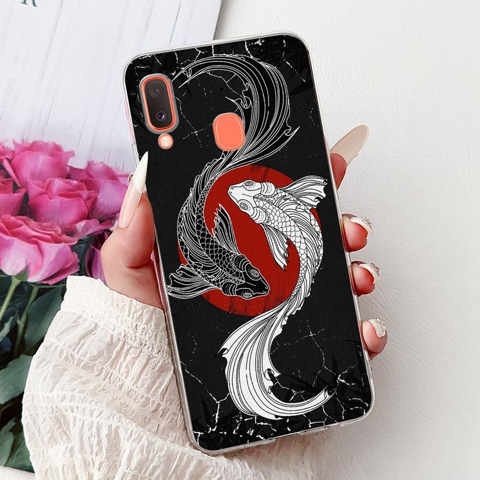 For Samsung Galaxy A20e Case SM-A202F Popular Fashion Painted Cover Soft Silicone Phone Case For Samsung A20e A202F Fundas Coque