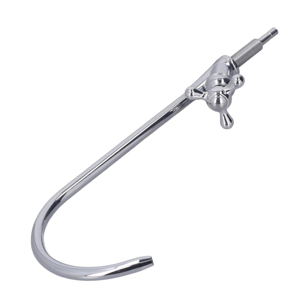 Wasserhahn für Wasserreiniger Keramik Messingventil 1/4 Zoll Schnellanschluss Kalt Einloch Trinkwasser