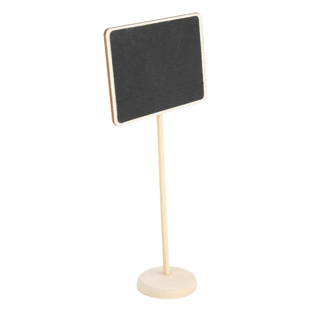 10PCS Portable Plant Label Easy To Clean Message Board Garden Label  Wedding Table Decoration