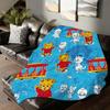 Cartoon Daniel Tiger's Neighborhood Blanket For Sofa Office Bed Plane Travel Sleep Read Relax Camping Soft And Warm