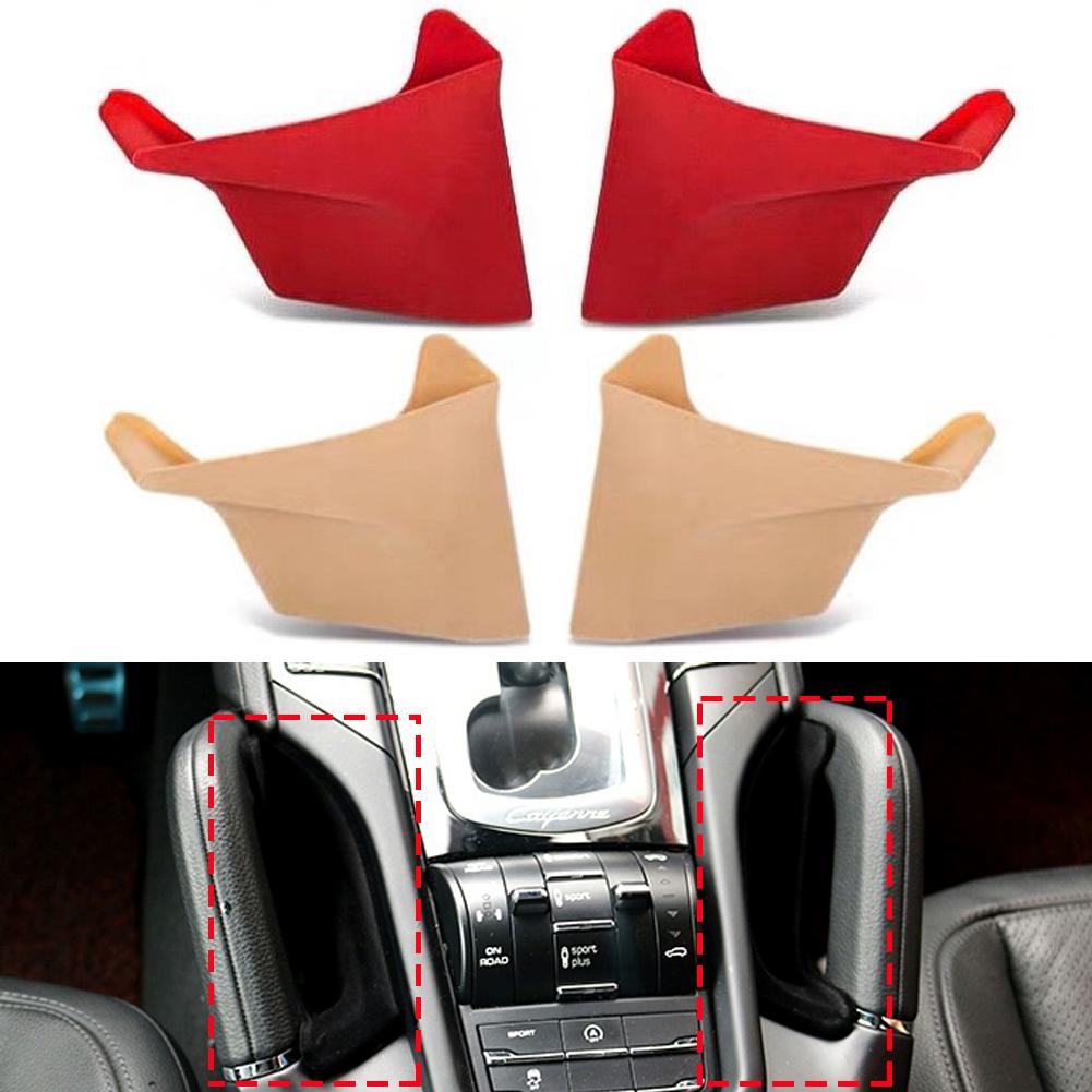 2Pcs Armrest Holder Gap Storage Box Car Organizer Container Pocket Interior Center Console For Porsche Cayenne 2011-2018 Holder