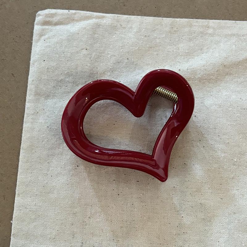 

Французская красная заколка для волос: Большая золотистая заколка-акула для высоких причесок и многого другого