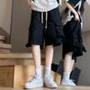 Unisex Summer Hip-Hop Casual Workwear Shorts - Loose Fit and Versatile