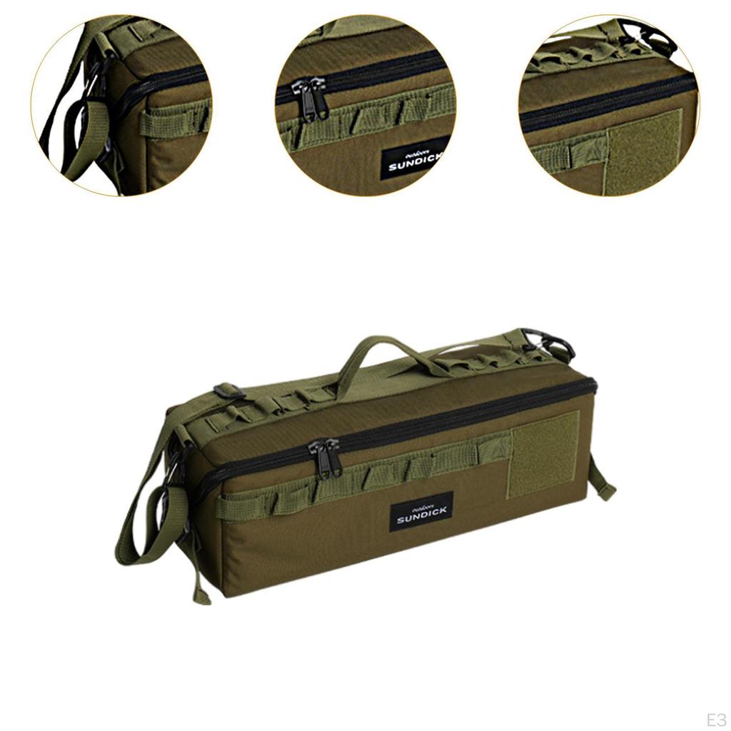 Camping Tool Bag Gear Multipurpose Handbag Compact Portable Pouch Heavy Duty Tent