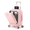 Bubble Style Travel Suitcase with Front Laptop Access