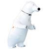 Aufeeky Halloween Polar Bear Kigurumi Costume for Tyrannosaurus Rex Inflatable Monster Halloween Disguise Party Adults, Air-Filled Costume,