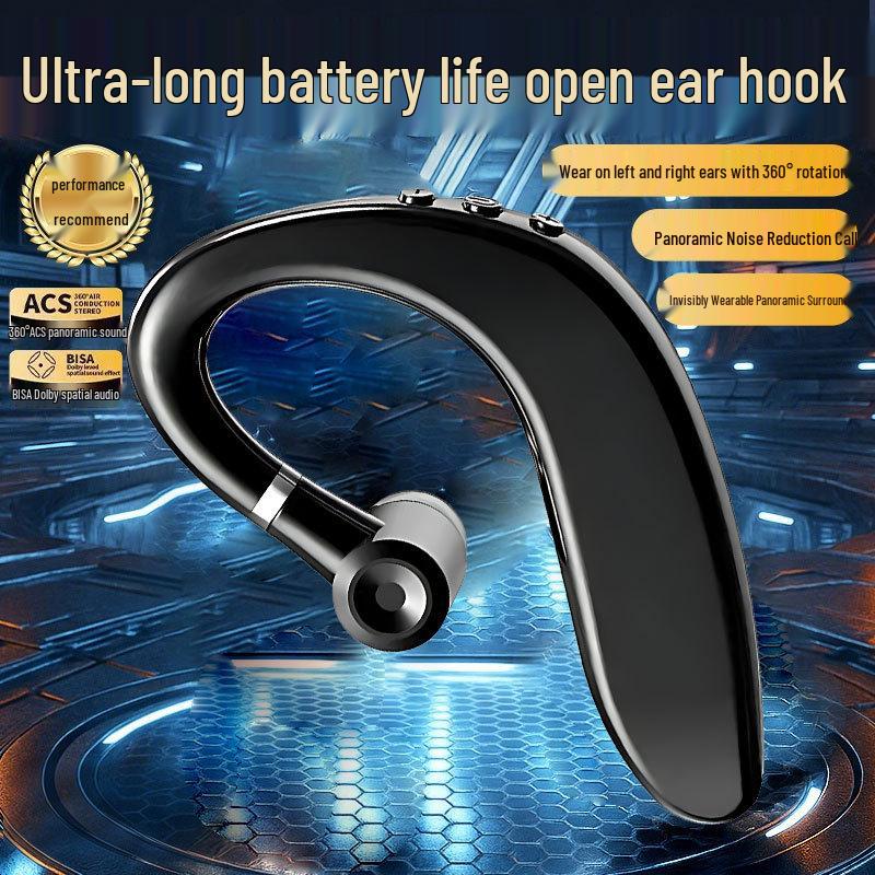 S109 Wireless Bluetooth Headset with 360° Rotation - High-Definition Sound for Riding and Traveling