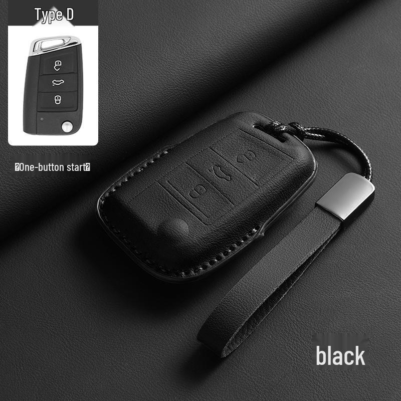Volkswagen One-Button Start Key Case for Tayron X, Tiguan L, T-Roc, Magotan B9, and 25 Passat Models