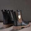 Autumn Winter Girls'  Boots Kids Shoes Girl Fall Chelsea Boots British Child Winter Warm Waterproof Ankle Boots