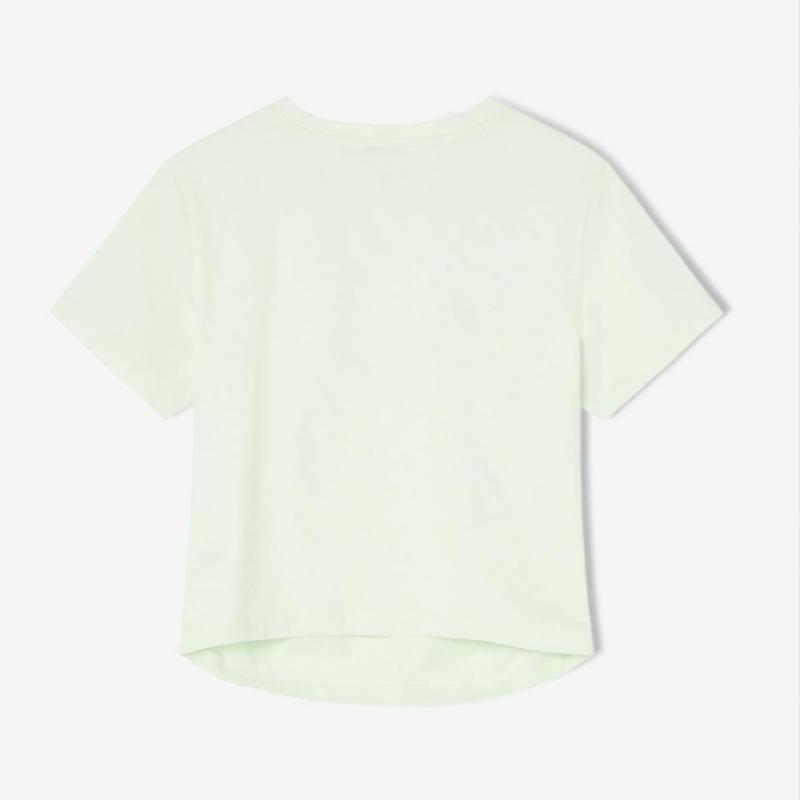 New Balance W Frozen Semi Crop Shirring Short Sleeve Tee B1 nbnef2W542 10 19 41