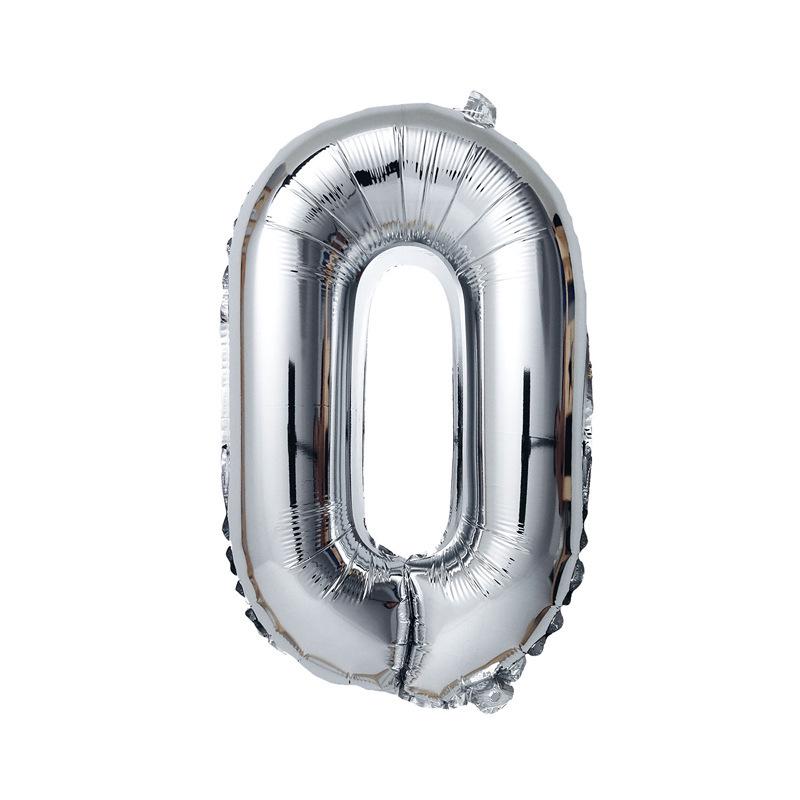 32-Inch Digital Aluminum Balloon for Baby's First Birthday Celebration Decor