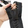 1/2M Meetee 30# Extra Large Resin Zippers with Zipper Puller Slider Outdoor Tent Luggage Closure Zips Repair Sewing Accessories