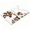 Multifunctional Decorative Tempered Glass Kitchen Boards Coffee Beans 2X40X52 Cm