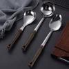 HANYANG 201 Stainless Steel Cookware Spatula Kitchen Utensils Spatula Soup Ladle Funnel Cookware Set of Six Sets