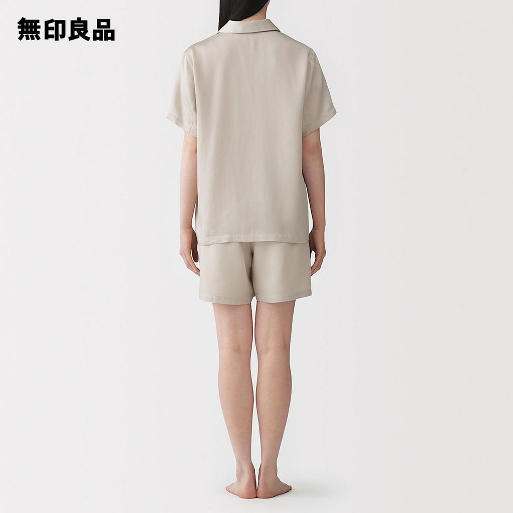 Pigiama Corto Satinato LiscioUfficiale Muji