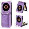 Custodia in Pelle per Telefono ZTE Nubia Flip G Copertina Portafoglio Con Cordino Porta Carte Funda Coque