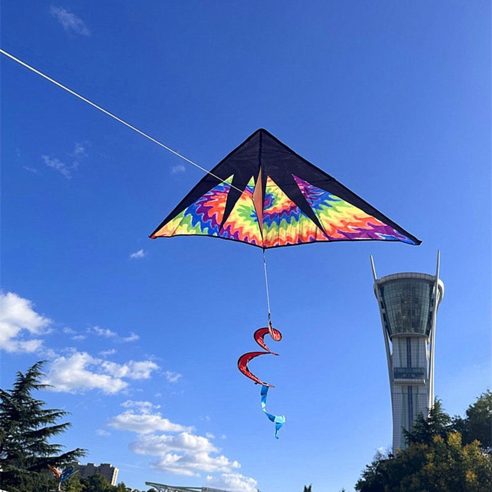 Good Flying Children's Kite 1.22m Outdoor Flying Toy New Large Beach Delta Kites  Fun Sports