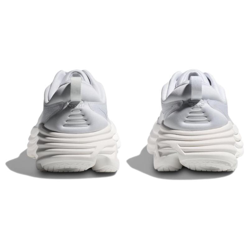 HOKA ONE ONE Bondi 8 Triple White Sneakers 1123202-WWH