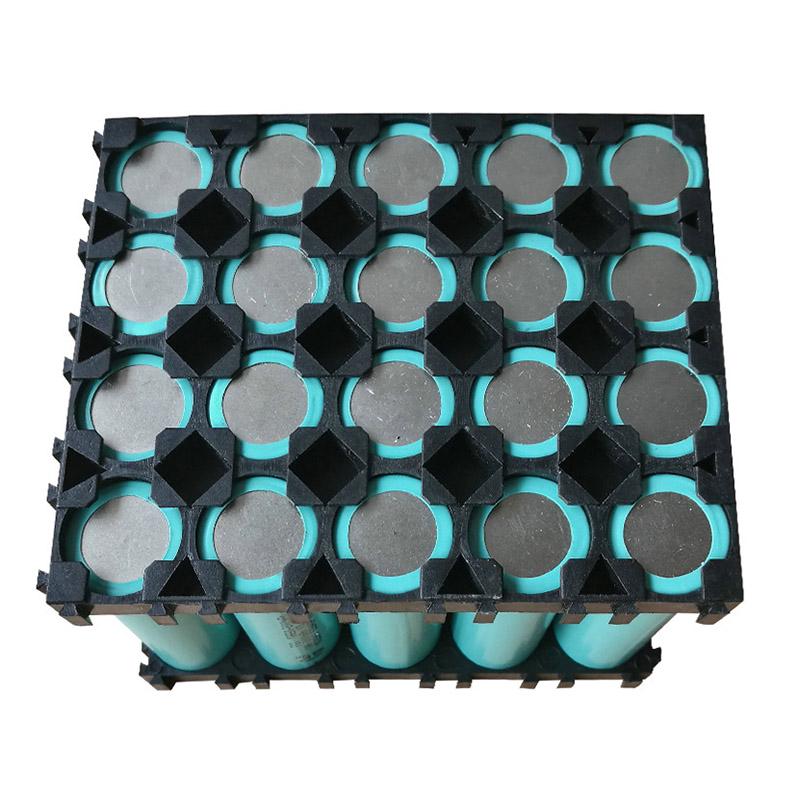 10/20/30/40/50 Pcs 18650 Lithium Battery Bracket Electric Vehicle Fixed Combination Spliceable Battery Cell Connection Bracket
