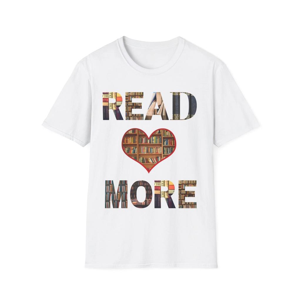 Read More T Shirt, Book Lover Gift, Literary Tee, Reading Apparel, Book Clubs