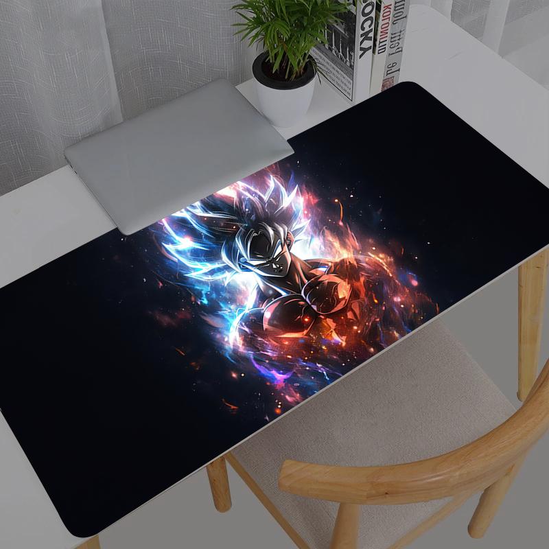 Gaming Mousepad Dragon Ball anime durable Big Computer Gamer Mouse pad Natural Rubber with Locking Edge Gaming Mouse Mat XXL