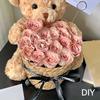 1PC Environmentally Friendly Artistic Atmosphere Grass Weaving Flower Shops Bouquet Bucket Romantic Decorative Restaurants