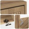 Mobile per scarpe EDE 78 x 24 x 103 cm Legno ingegnerizzato Rovere Artigianale