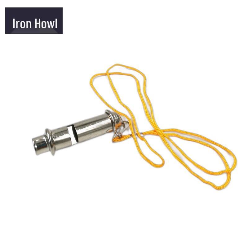 TieXiao Dual-Chamber Stainless Steel Referee Whistle