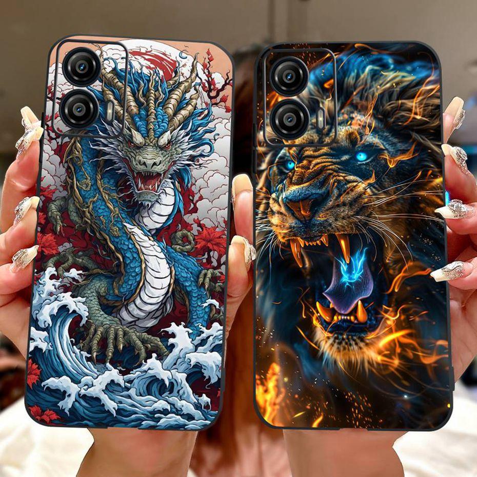 Fashion Painting Case For Motorola Moto G53 G73 Soft Silicone TPU Phone Cases For MOTO G53 G73 5G Back Covers Bumpers