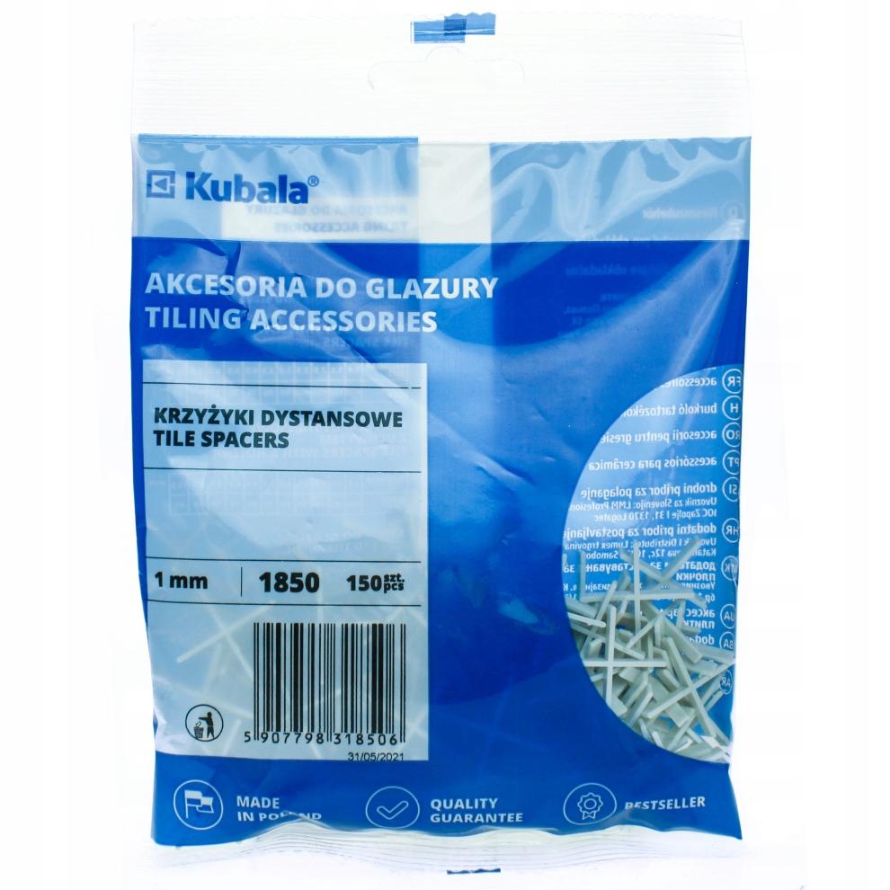 Kubala Tile Spacers 1.0Mm 150Pcs 1850