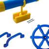 Kids Playground Accessories Set Attachments Easy To Install with Steering Wheel Lightweight