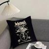 BBEHEMOTH Band Cushion Cover Pillowcase Ultra Soft Skin Friendly Fabric Cloud Like Comfort Concealed Zipper