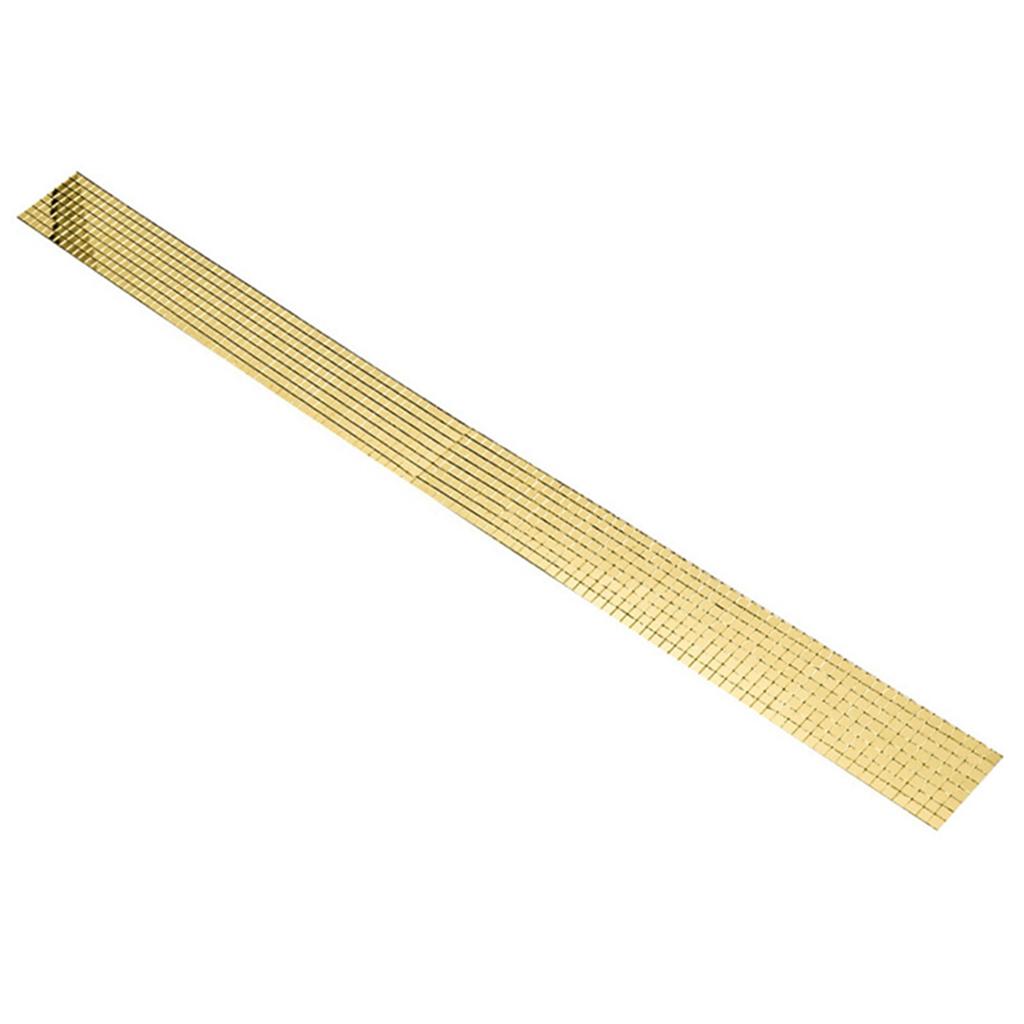 4X100CM 1464 גרגרים אריחי פסיפס דביקים עצמיים מדבקת מדבקת מראות זכוכית חדשנית עשה זאת בעצמך