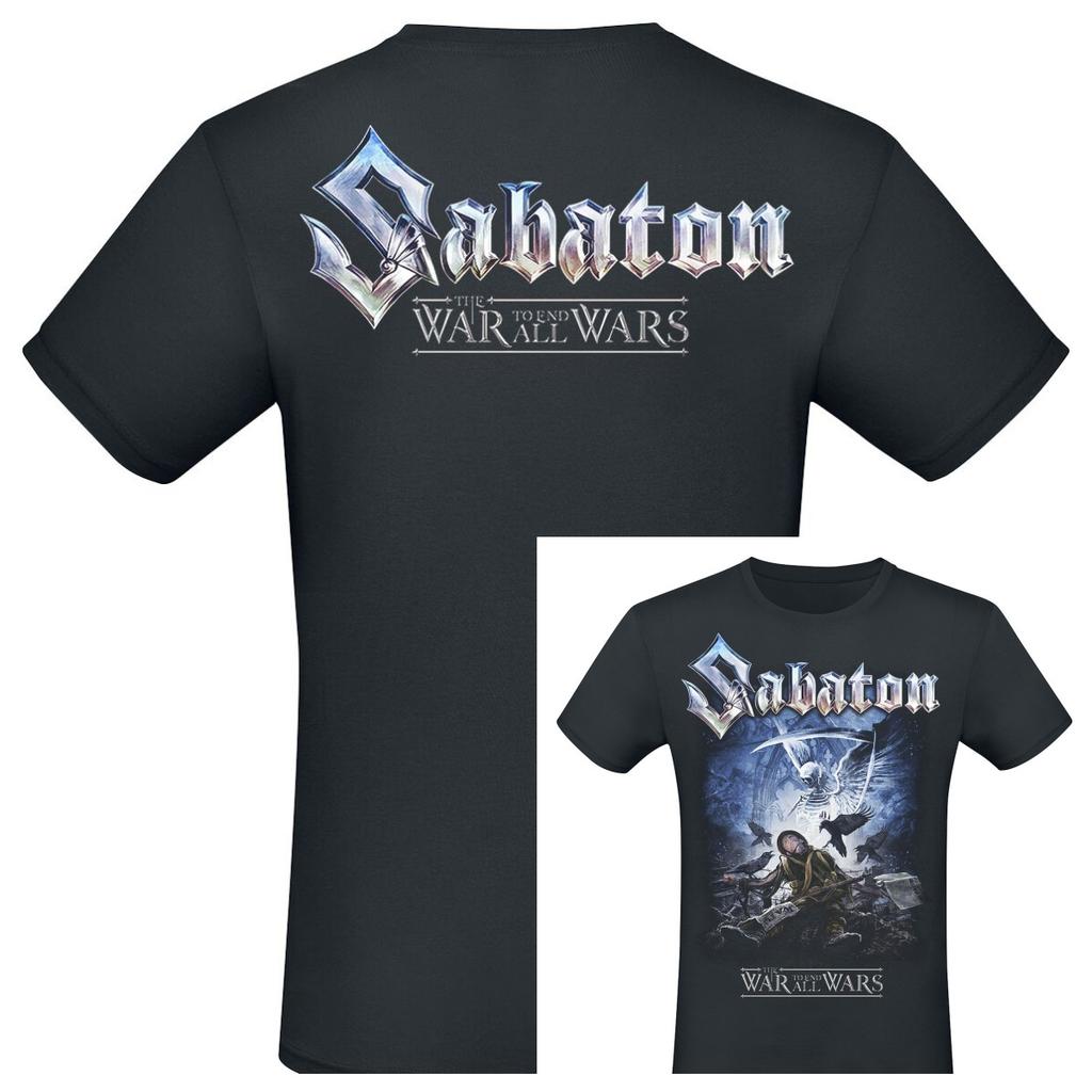 Hot Sabaton Graphic Cotton Band Shirt Unisex Summer Short Sleeve Fashion Brand Tee Luxury Casual Vintage