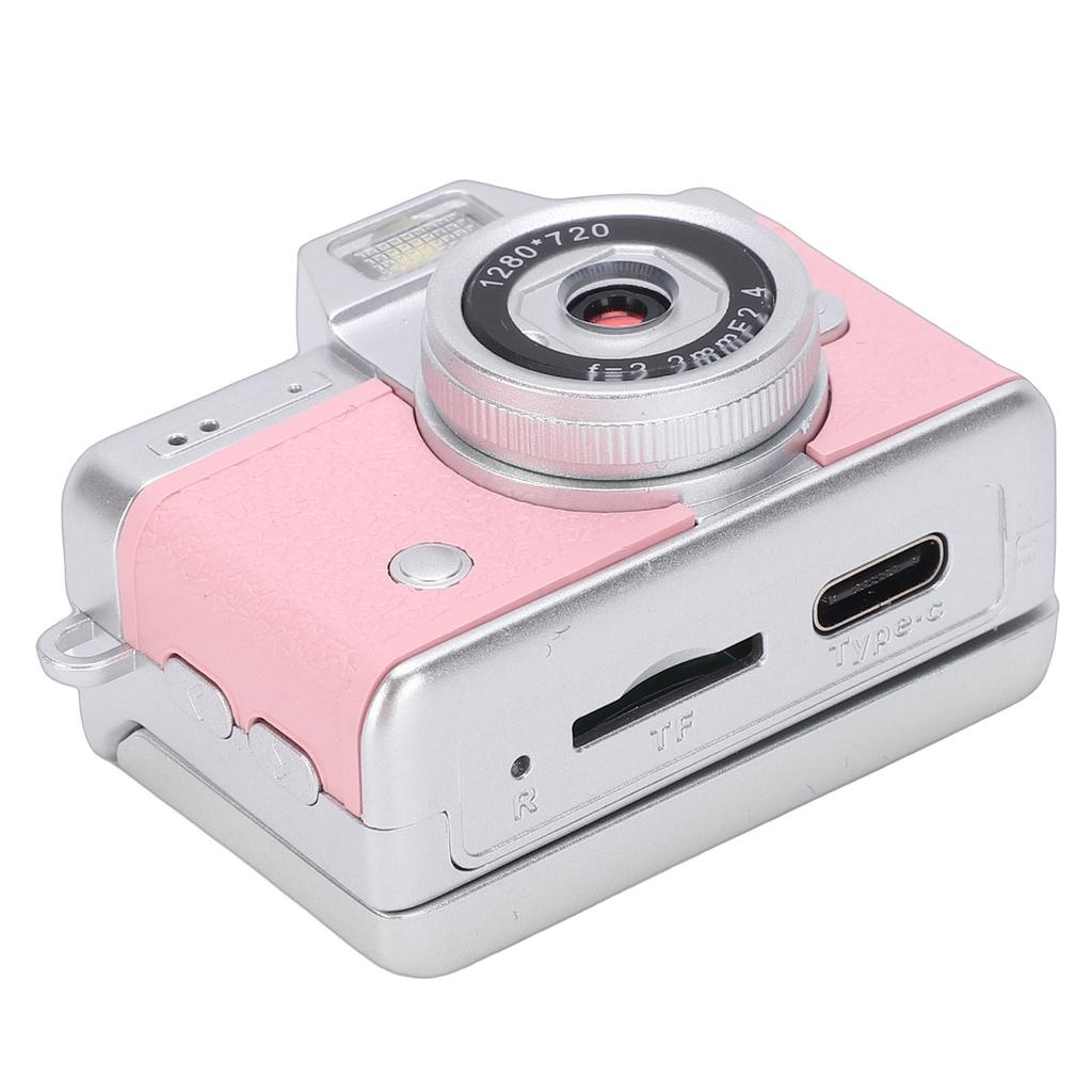 Palm Size Camera with Wide Angle Lens 1.47 Inch 180 degrees    Screen 1080P Re able Retro Camera for Campus Cycling Pets