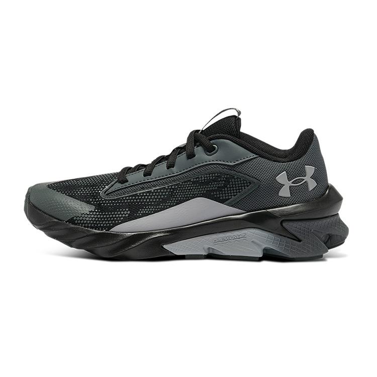 (GS) Детские кроссовки Under Armour Charged Scramjet 4 Черно-серые 3024208-100 EU 35.5
