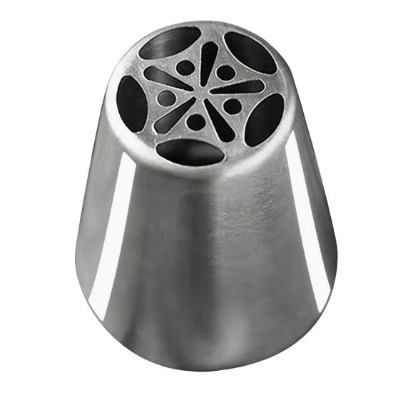 Spritzbeutel-Tüllen Russische Kuchen-Dekorier-Tüllen Set Edelstahl Blumige Kuchen-Dekorationswerkzeuge für Hochzeit Geburtstag Desserts Kekse Spritzbecher