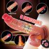 Miękki Penis Dildo Zdalnie Sterowany Dla Kobiet Zdalnie Sterowane Duże Realistyczne Dilda Z Wibratorem Zabawki Seksualne Teleskopowy Podgrzewany Gumowy Kutas Dick Sex Shop