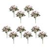 Outdoor Artificial Flowers Fake Silk Chrysanthemum Bundle Simulated Flowers Autumn Uv Resistant Thanksgiving Halloween Decor