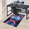 3D Printed Mickey Mouse,Castle,Fireworks Anti-Slip Rug - Machine Washable Office Rug for Living Room, Bedroom, Office - Multiple Sizes