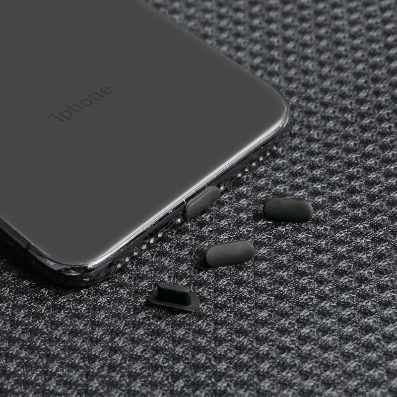 

Силиконовый набор заглушек от пыли для iPhone 14 для порта зарядки и разъема для наушников