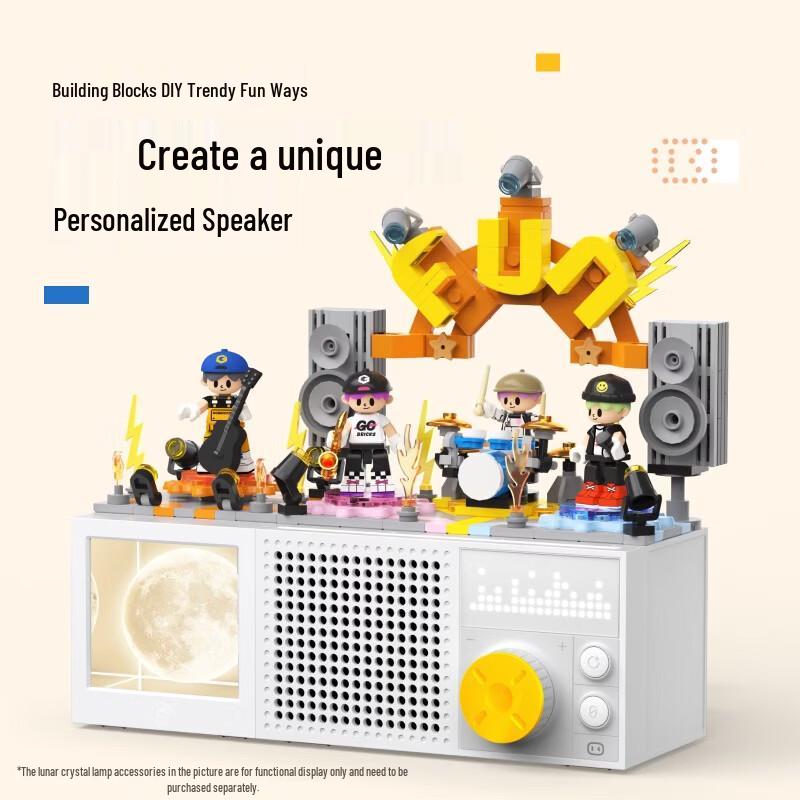 XiaoDu Fun AI Smart Desktop Speaker CN Plug (adapter Included)