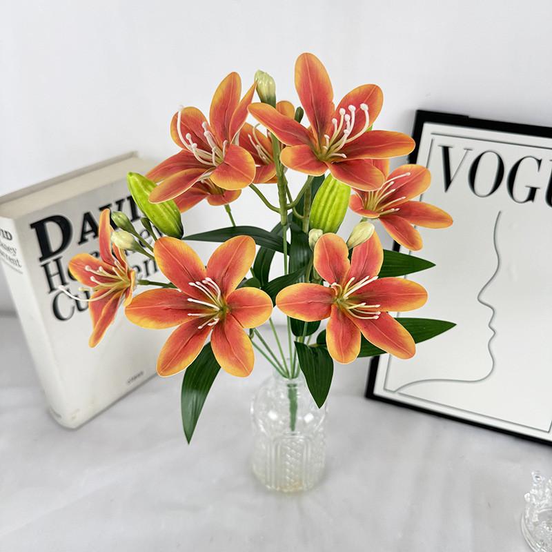 Lily Lifelike Blossom Arrangements For Wedding Venue Decor And Photography Props