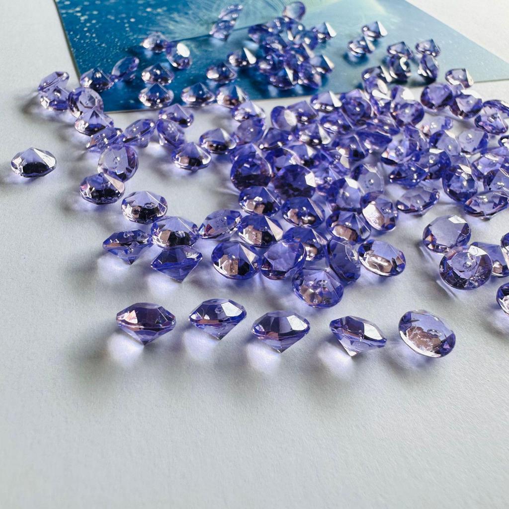 8mm Colorful Transparent Rhinestone Decorations for Weddings, Nail Art, and DIY Accessories